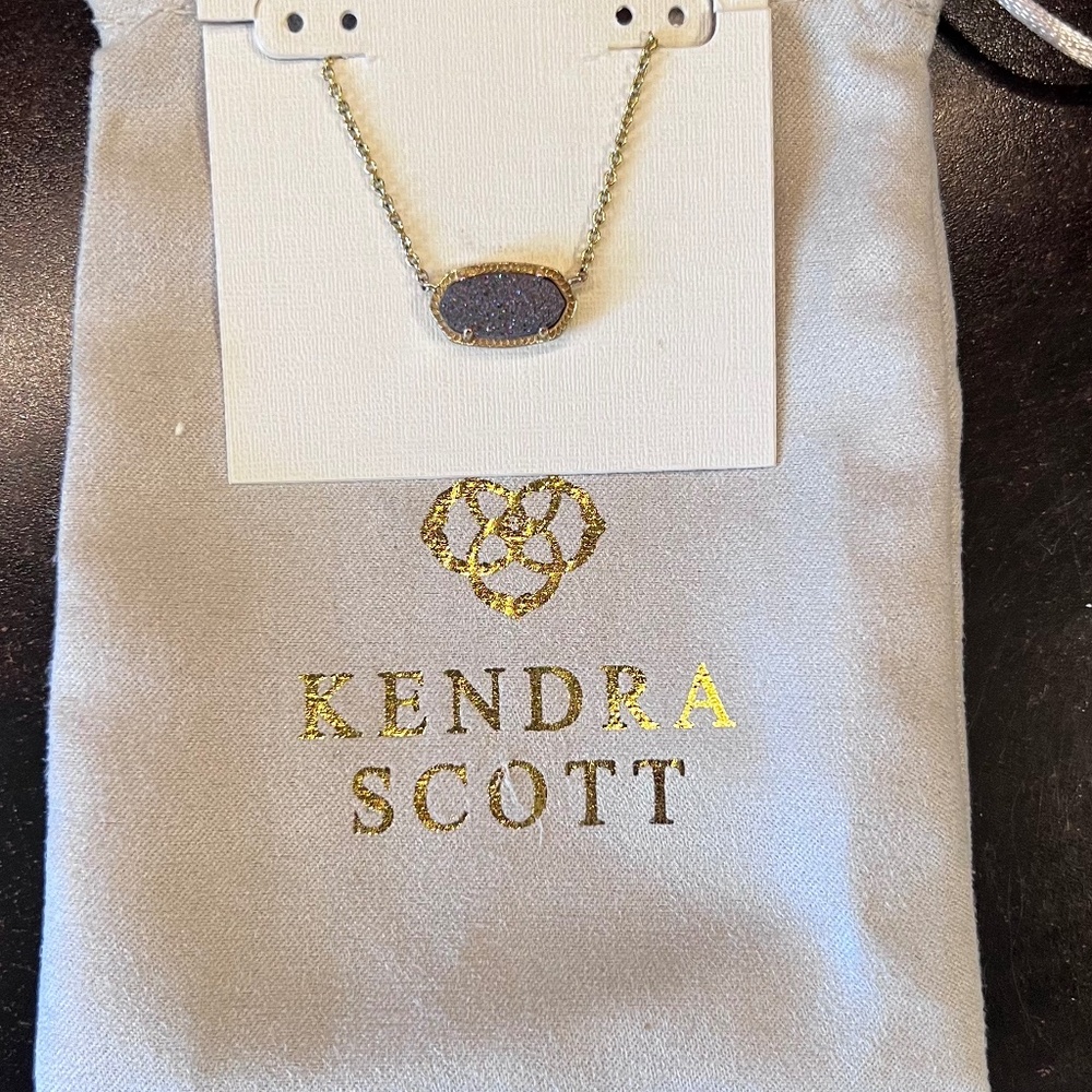 Kendra Scott Elisa Multi-drusy necklace